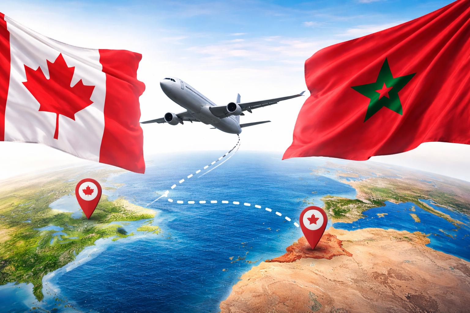 travelling to morocco from canada